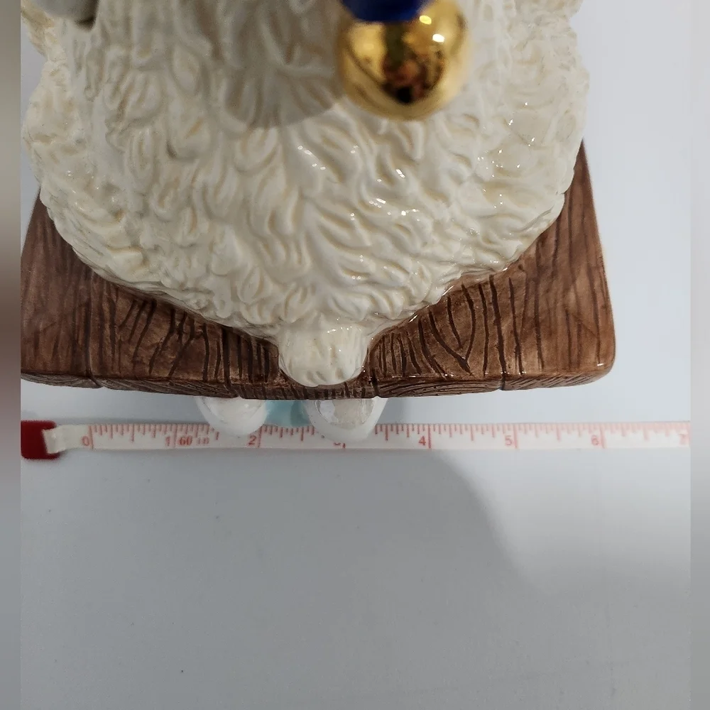 Radko Holiday Bear Cookie Jar
